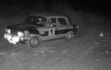 Salvador Cañellas – Daniel Ferrater (Seat 1430-1800, grupo 5). Rallye 2000 Virajes 1973 (Foto: José Luis Cortijos)